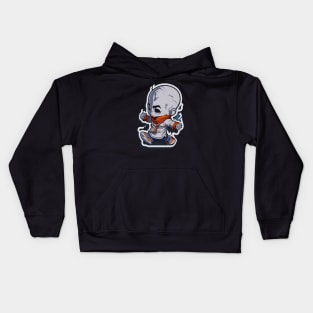 this is some boo sheet Casper hip hop Kids Hoodie